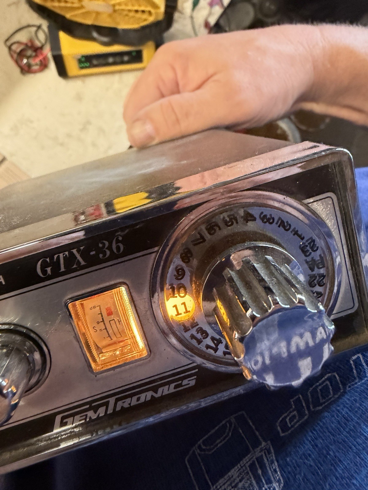 GEMTRONICS MODEL GTX-36 23 CH CB TRANSCEIVER
