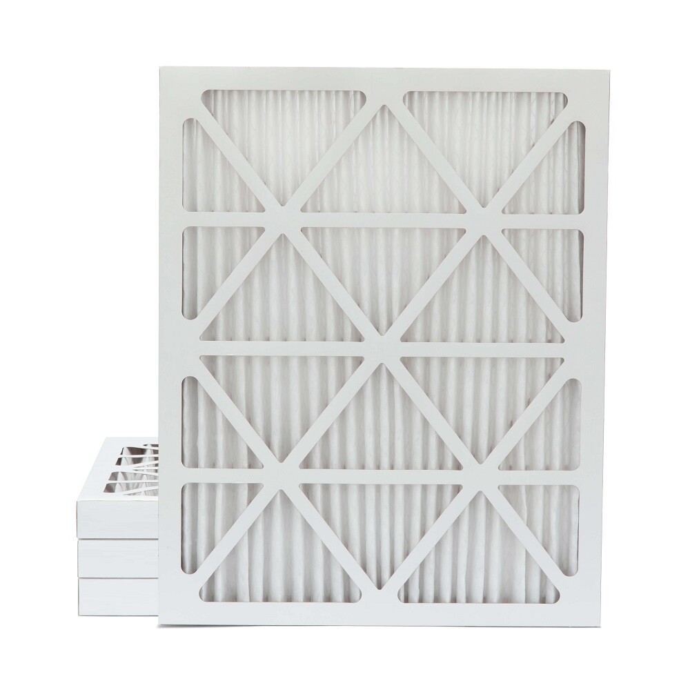 20x25x2 MERV 11 Pleated AC Furnace Air Filters.  4 Pack.  Made in USA.