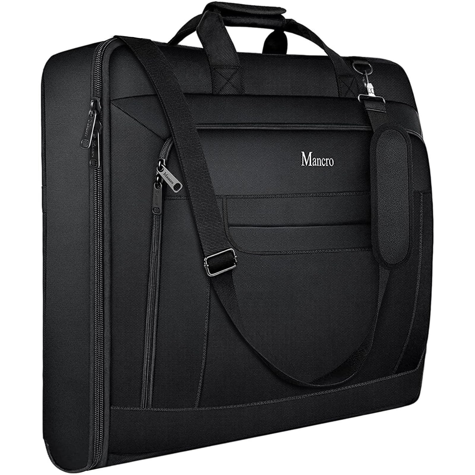 Garment Bags for Travel, Carry On Garment Bag for Business Trips with Shoulde