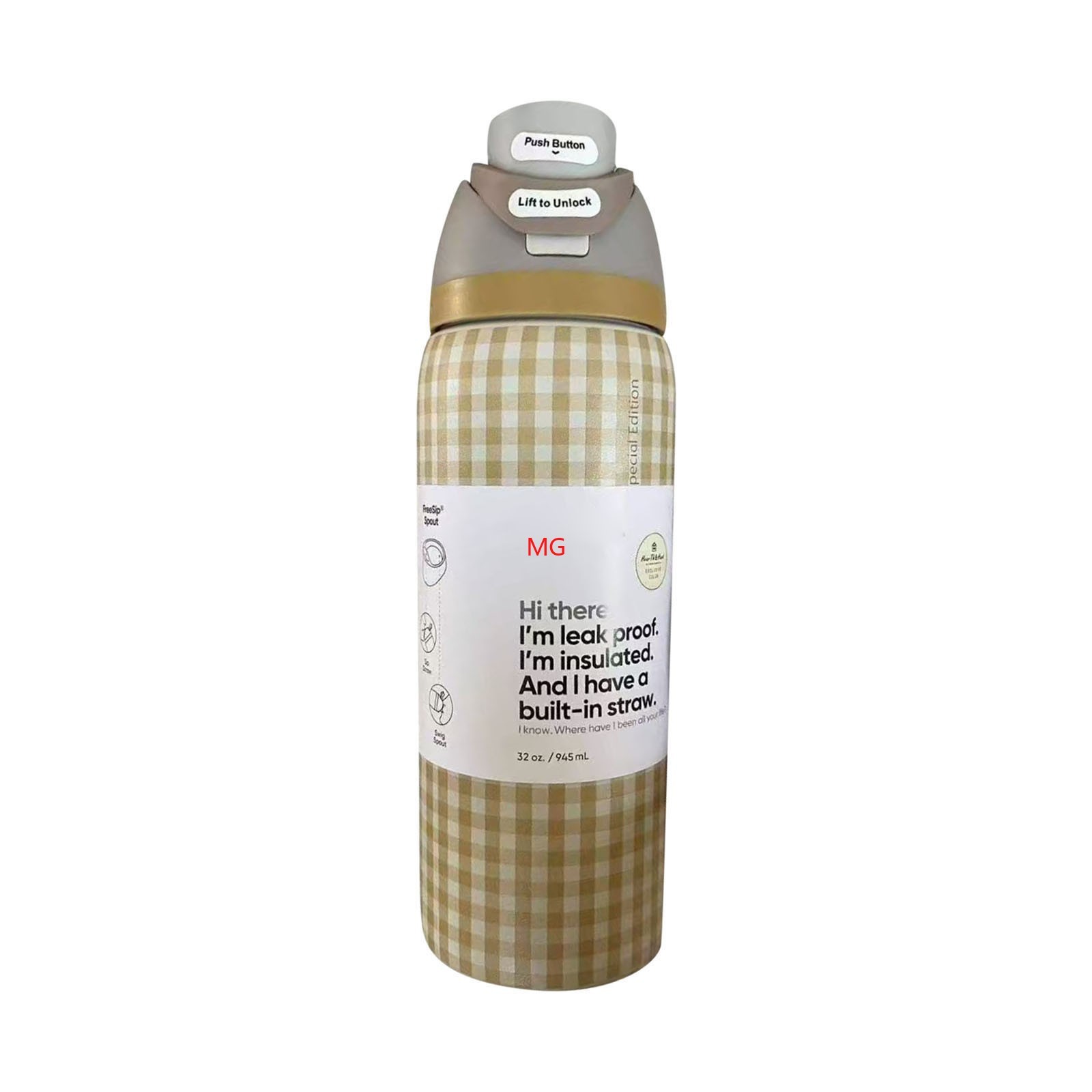 32oz FreeSip Special Edition Suppertime Hearth & Hand Magnolia  Owala