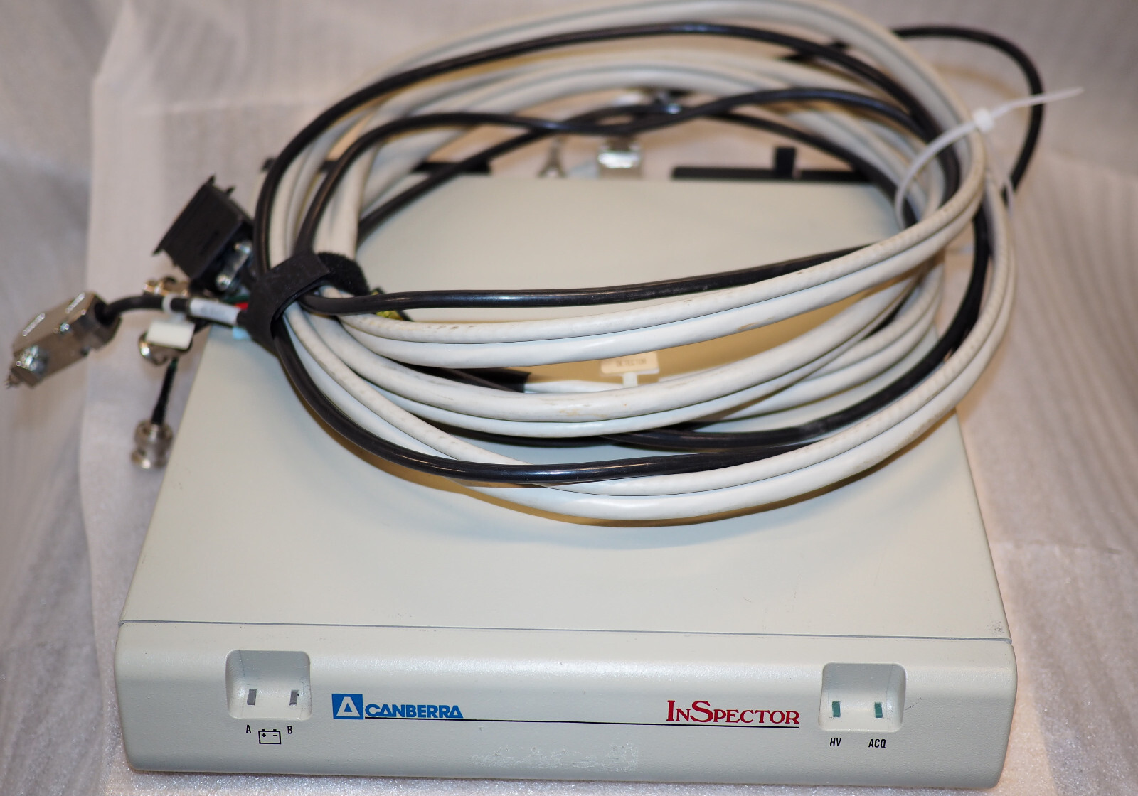 CANBERRA InSpector INSP-14 Portable Spectroscopy Workstation With Cables