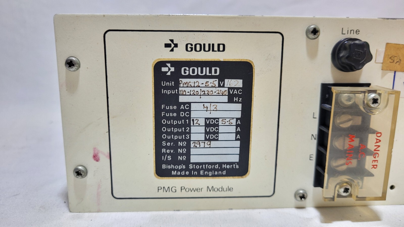 Gould PMG12-55 PMG Power Module