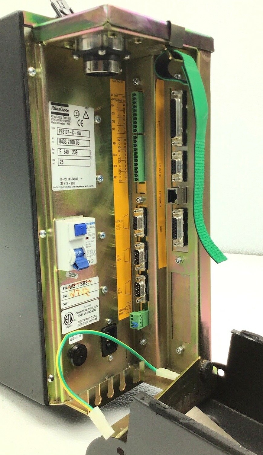 ATLAS COPCO 8433 2700 05 TENSOR 3-7 NUTRUNNER CONTROLLER