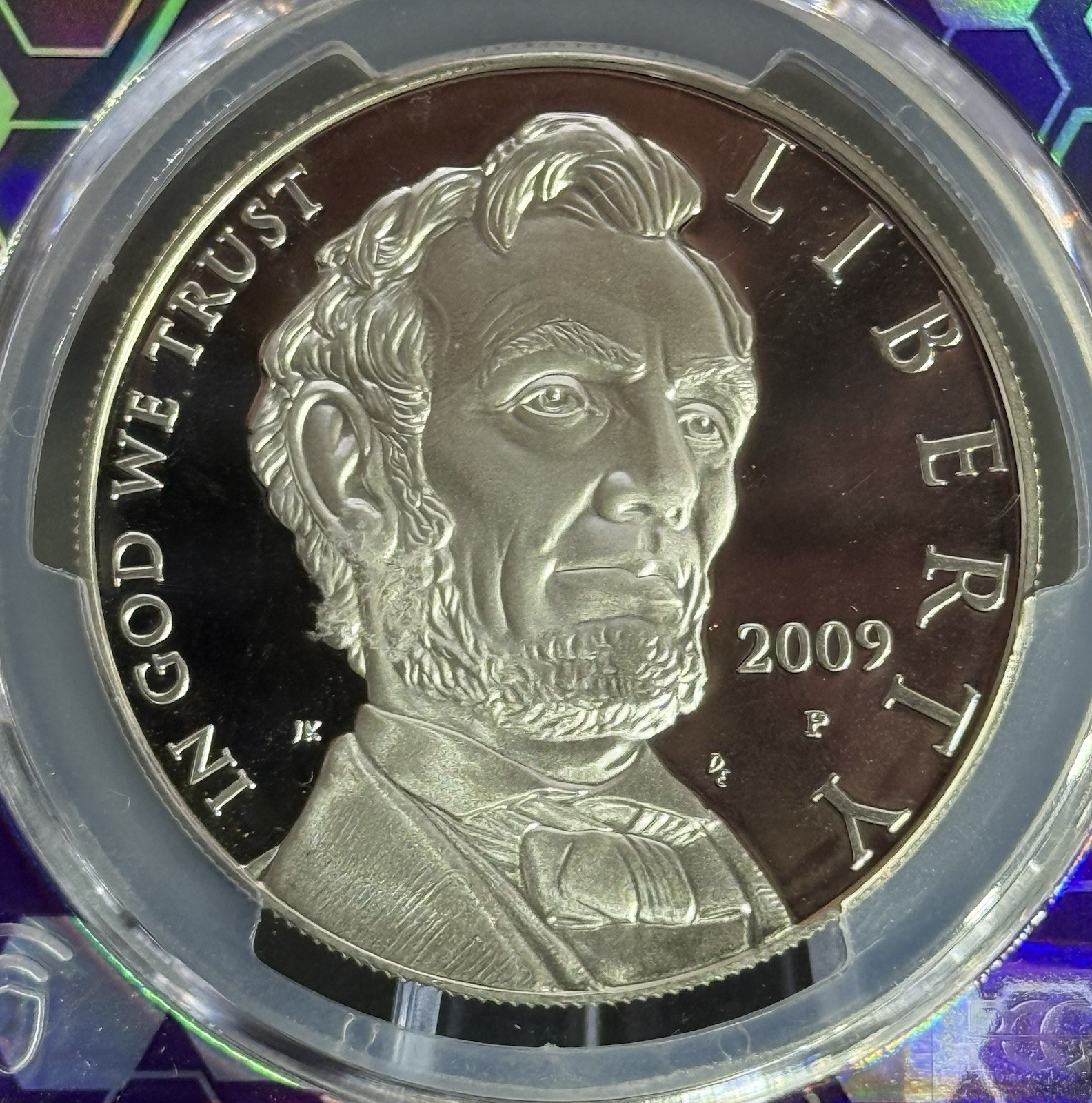 2009 P Lincoln $1 Silver Dollar PCGS PR69DCAM