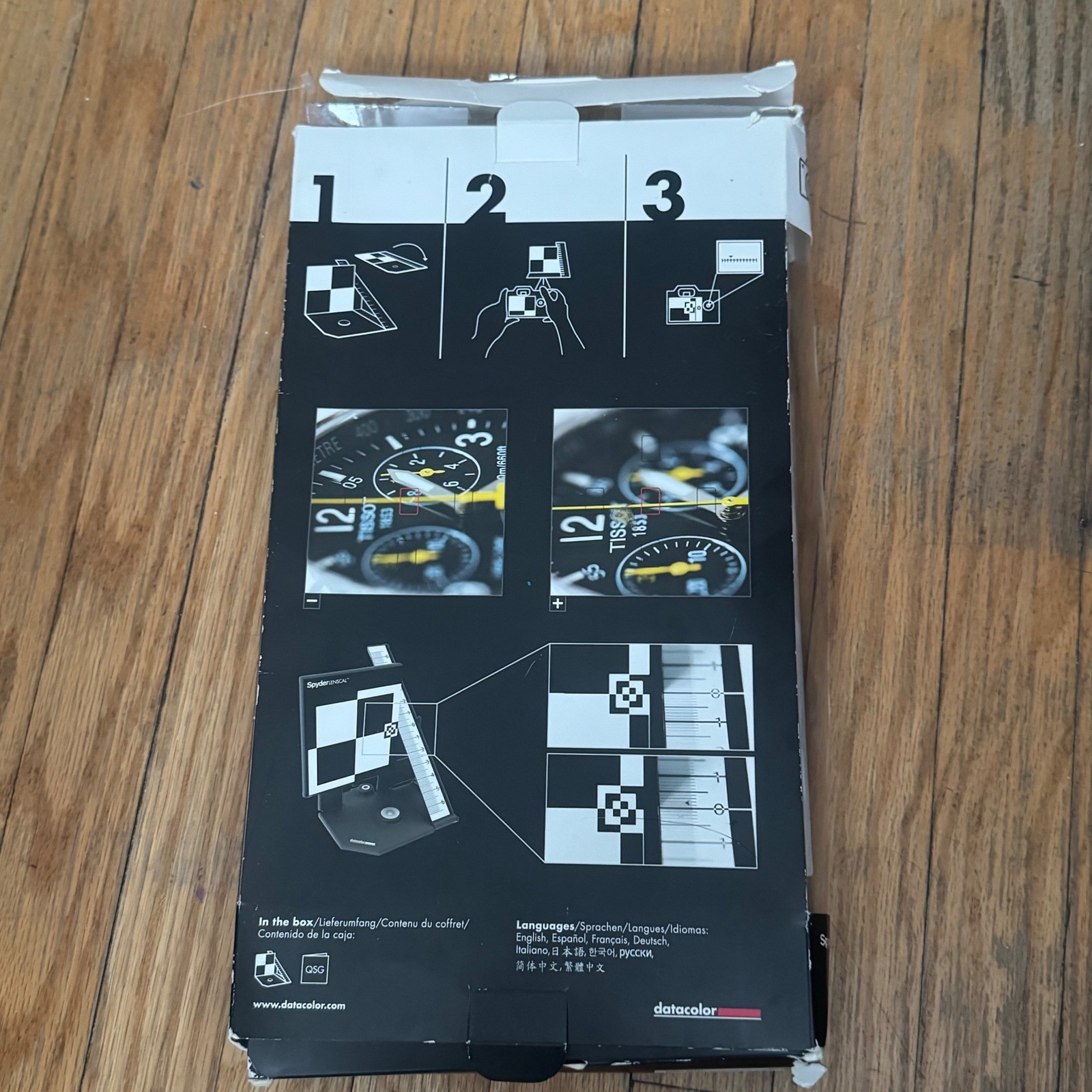 Datacolor Spyder Lenscal Autofocus Calibration Tool Camera Accessory LNIB -READ
