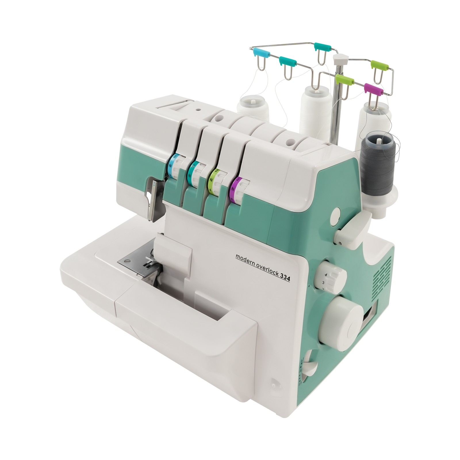 Overlock Sewing Machine with LED Light 1200 Stitches/Minute Serger Electric 91W