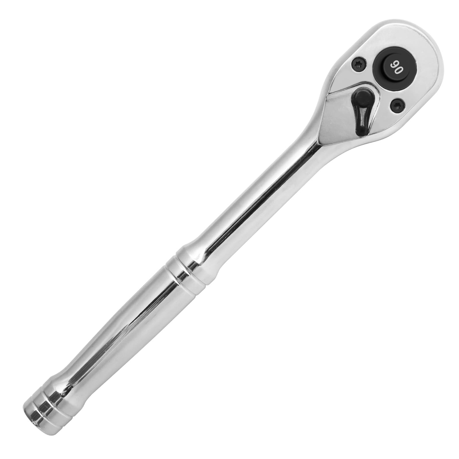 Biaungdo 3/8 Inch Drive Ratchet, 90-Tooth Reversible Quick-release Ratchet Wr...