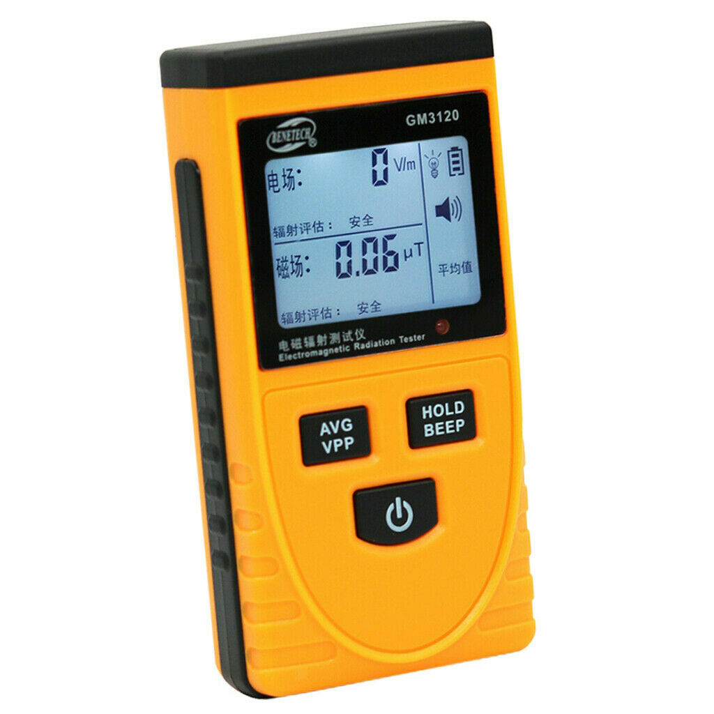 High Accuracy Radiation Detector Counter Meter Dosimeter with Large LCD Screen