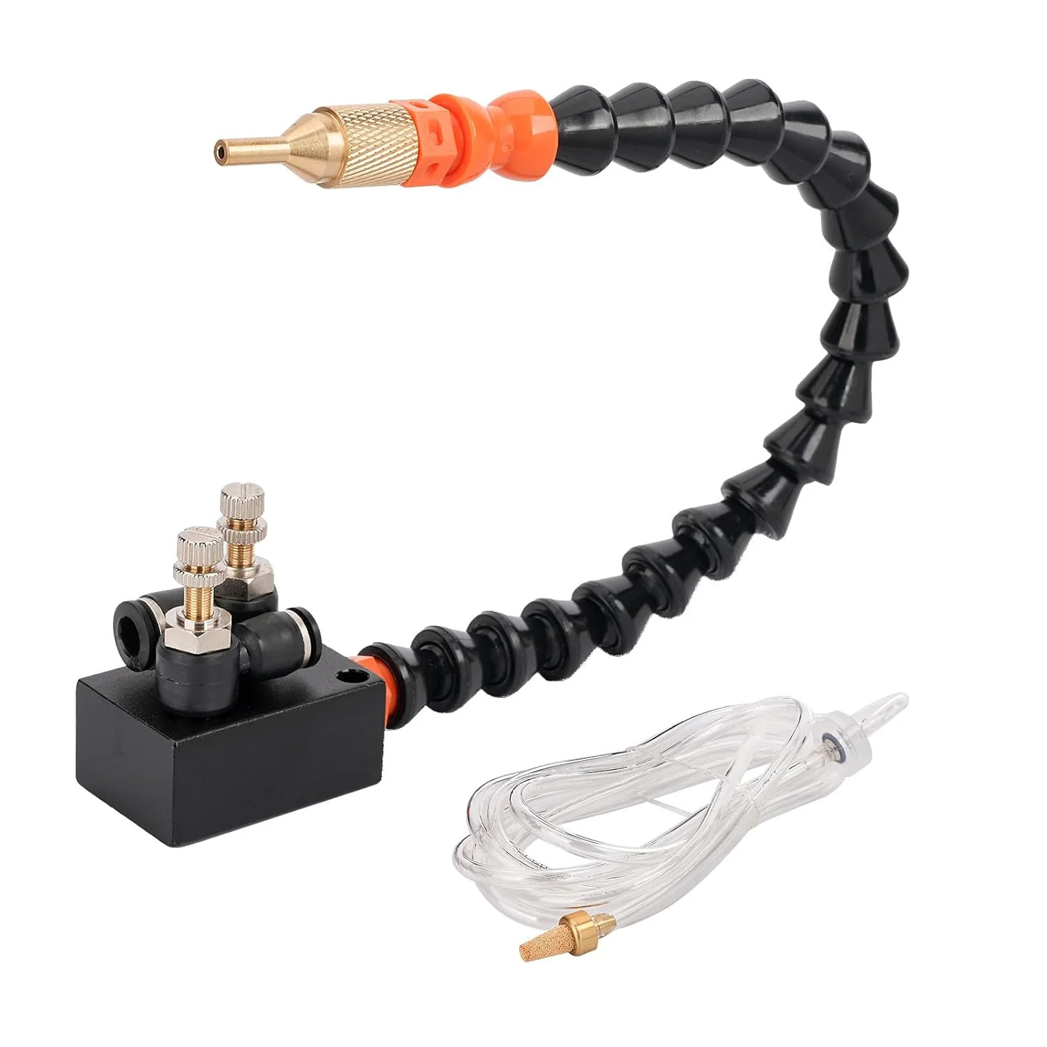 1/4" CNC Coolant Nozzle Mister for Milling Machine,Mist Coolant System for Metal