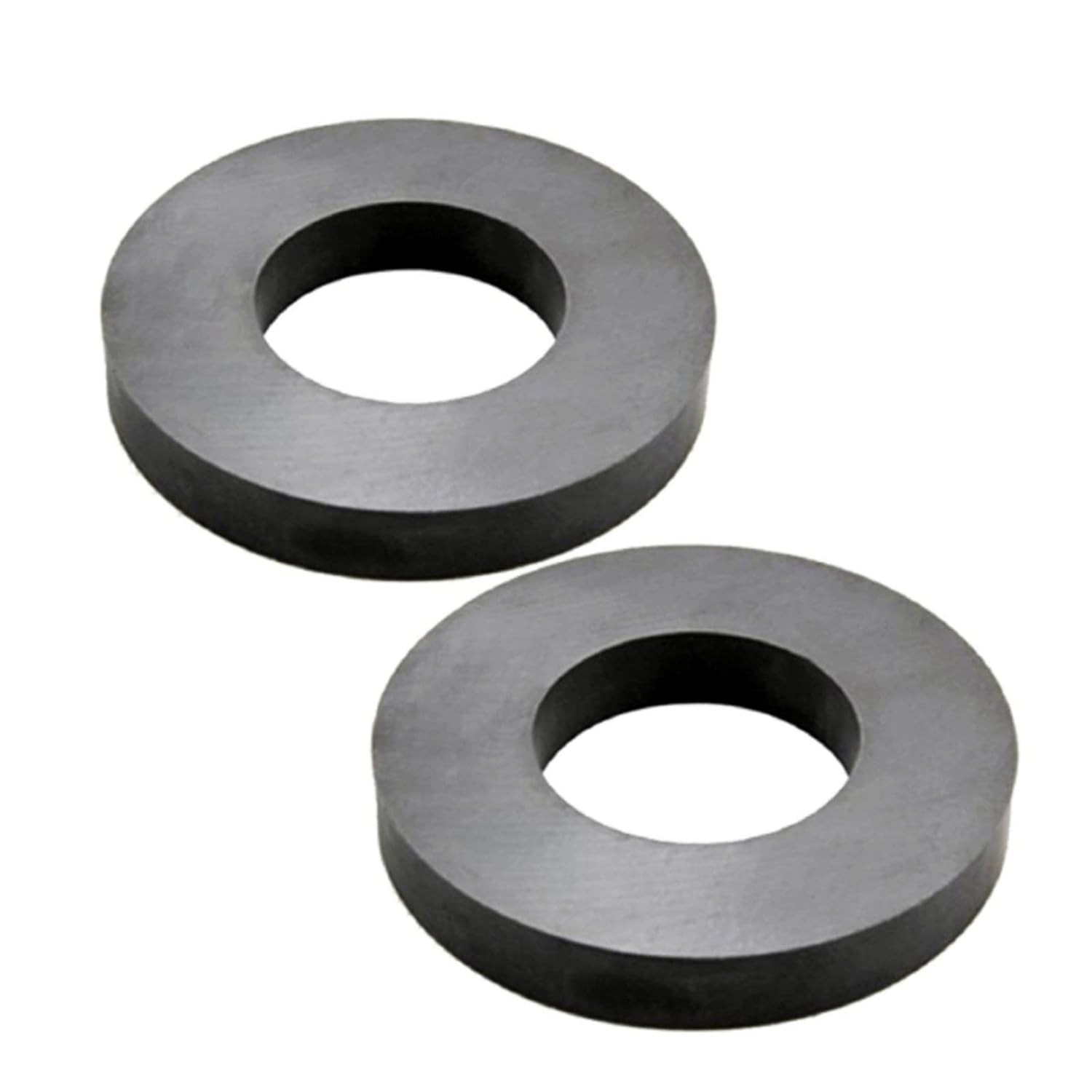 Ferrite Magnet Ring OD80 X ID40 X 10Mm Large Grade C8 Ceramic Magnets 3" Heavy D