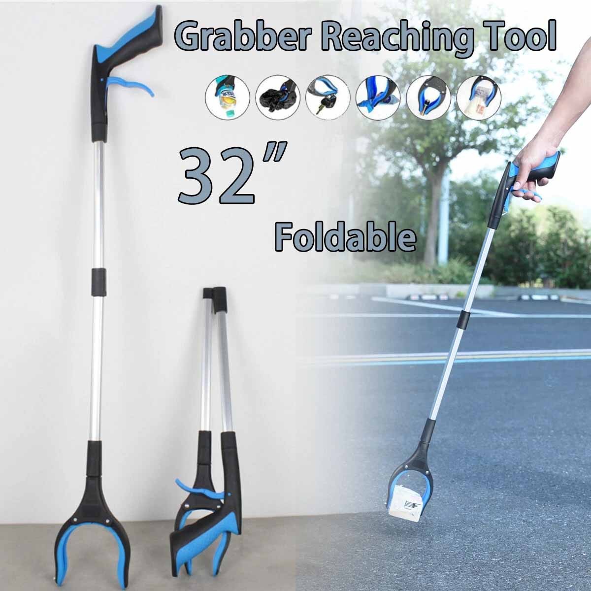 Pick up stick with strong grip and magnetic components for elderly care