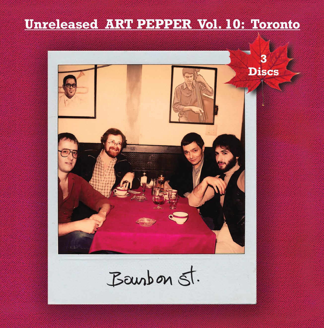 UNRELEASED ART PEPPER VOL 10—TORONTO, 3 DISCS, 32 Page Booklet