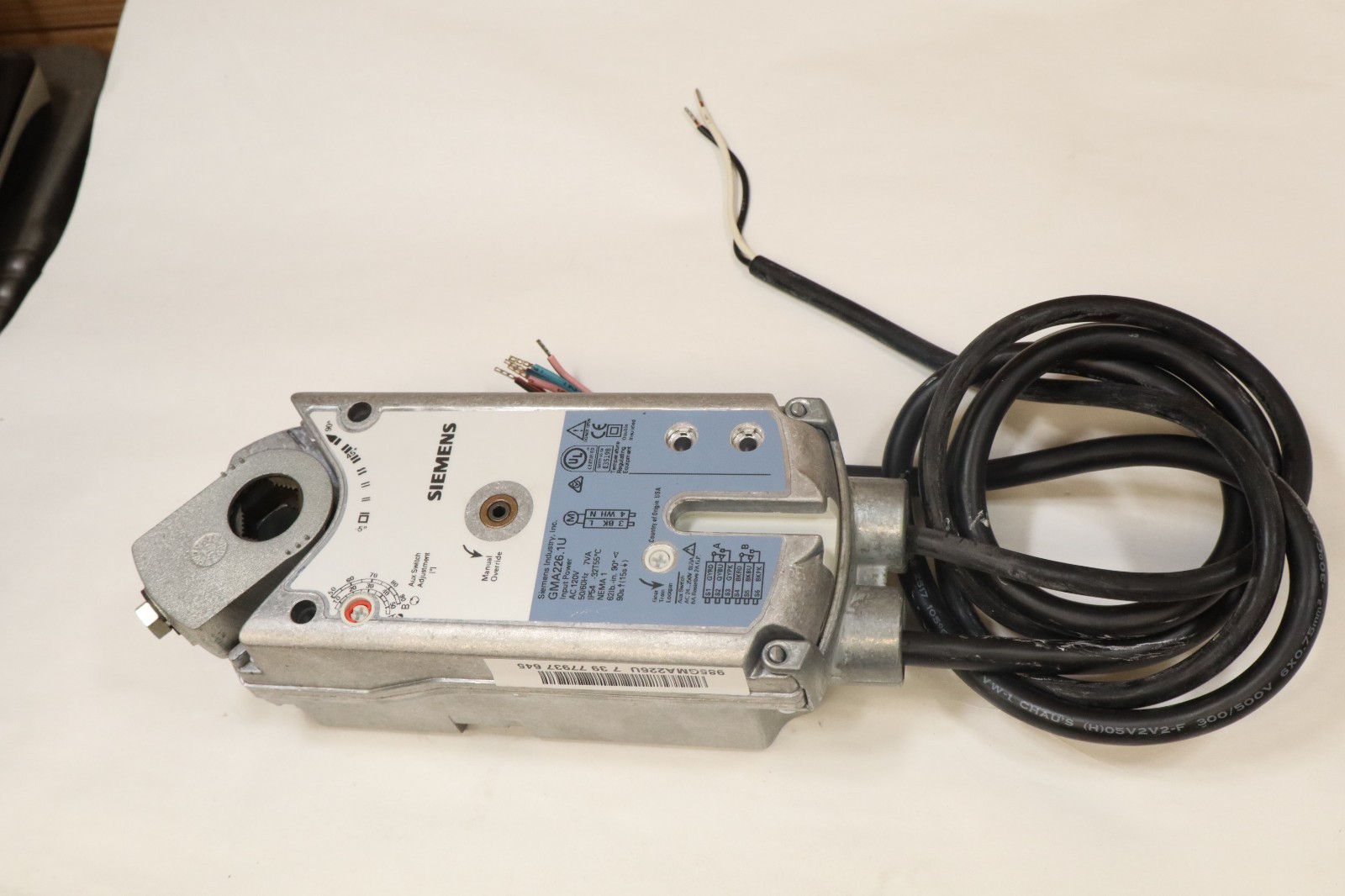 Siemens Gma226.1U Electric Actuator Unused No accessories