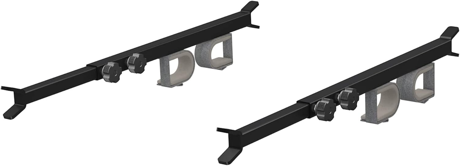Kolpin UTV Overhead In-Cab Gun Rack Pack of 2, Black