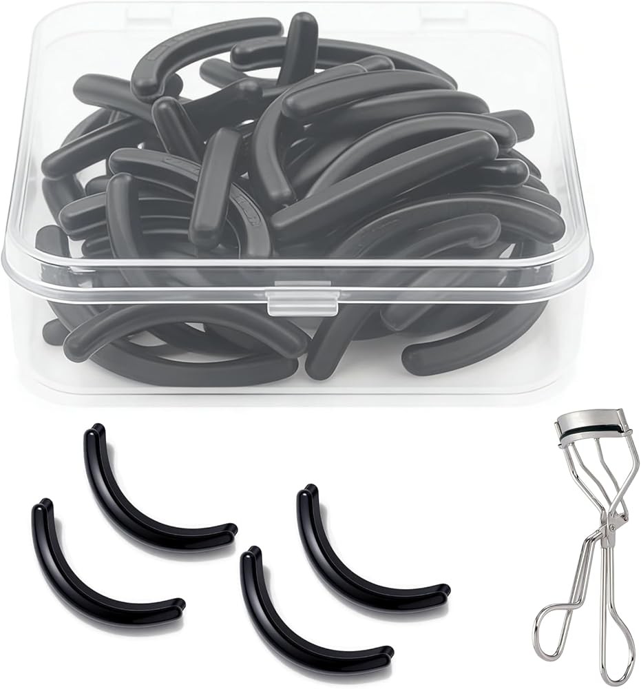 patible with Tweezerman Eyelash Curler Refills, 28，80， Silicone Eye