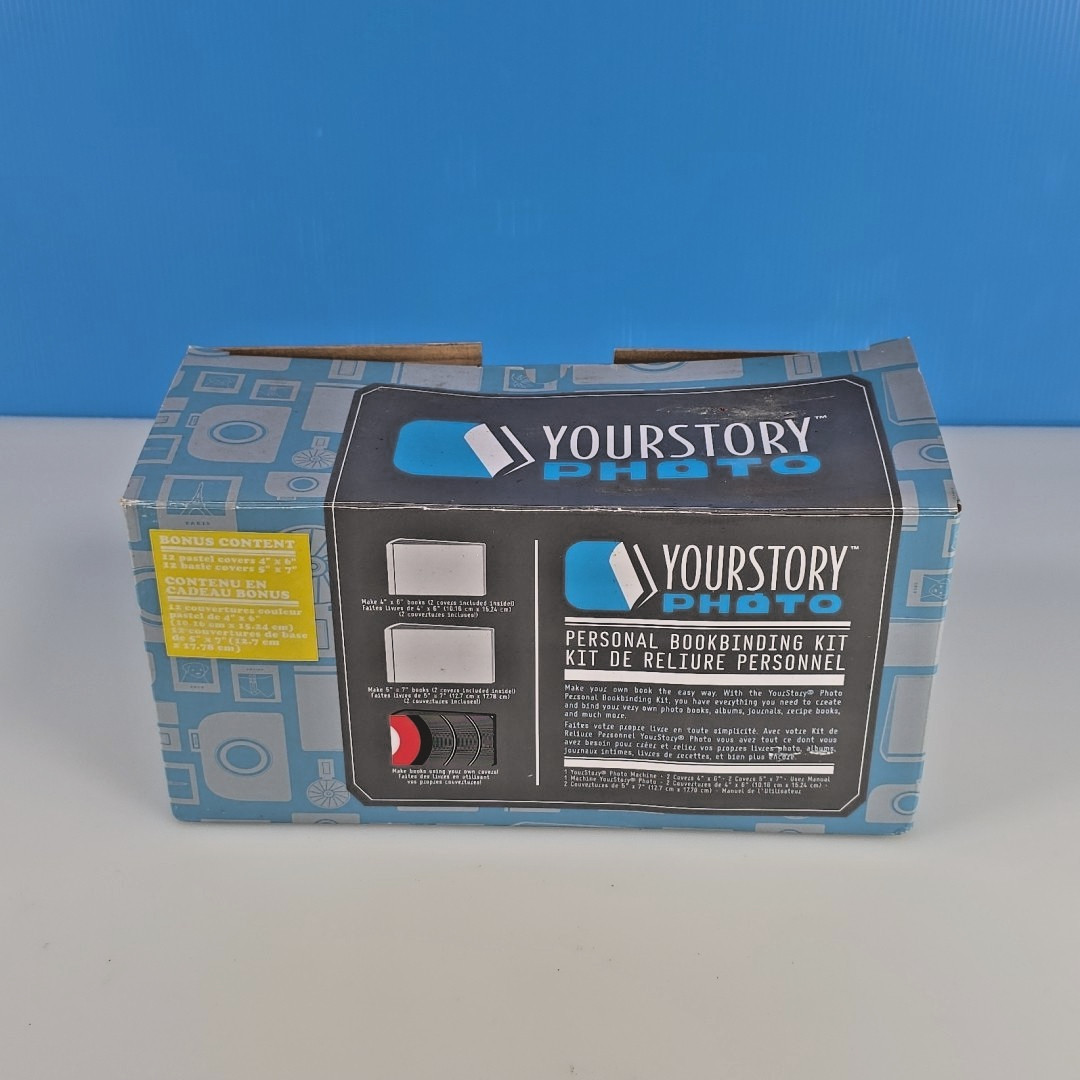 YourStory Photo Personal Bookbinding Kit Scrapbook Binding Machine (Never used)