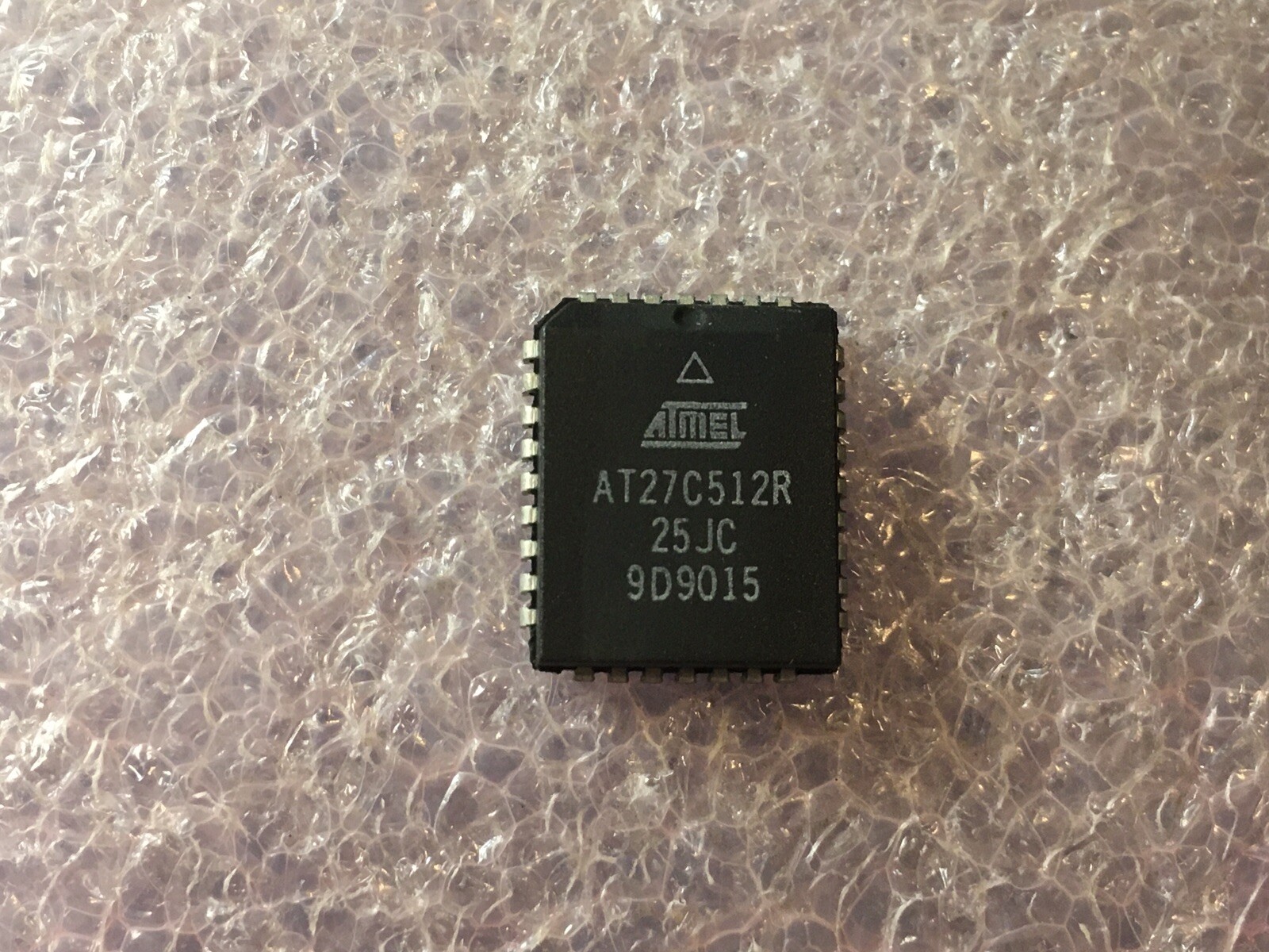AT27C512R-25JC IC OTP ROM 64Kx8 CMOS 250ns 3-ST 32 PLCC ATMEL (LOT OF 5)