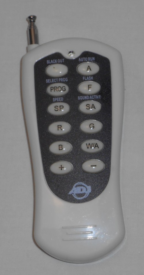 ADJ American DJ Radio Frequency Wireless Remote Control for WiFLY Mega Bar Par