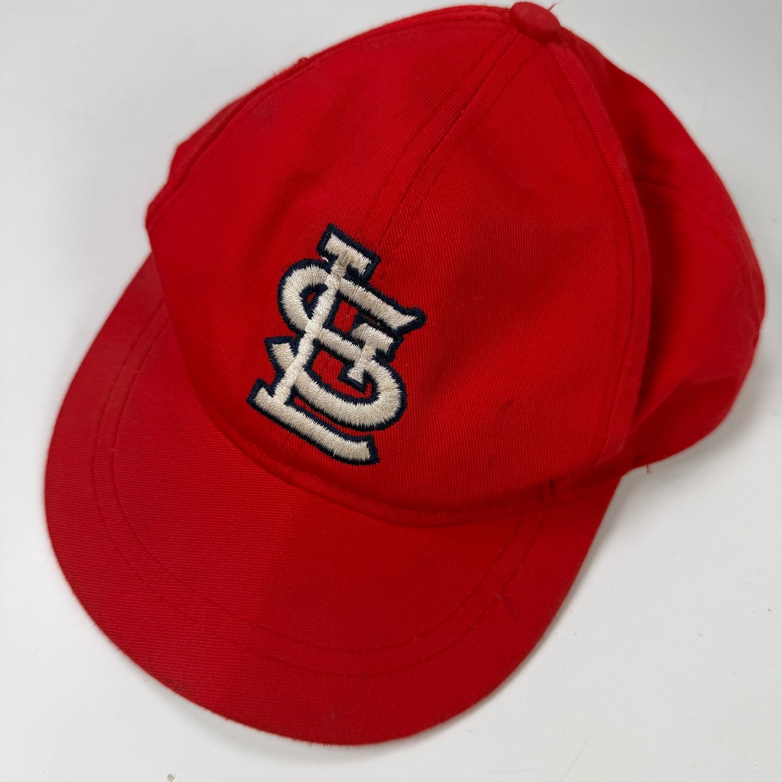 AMERICAN NEEDLE St. Louis Cardinals Hat Boys Red Small Snapback Poly Cotton