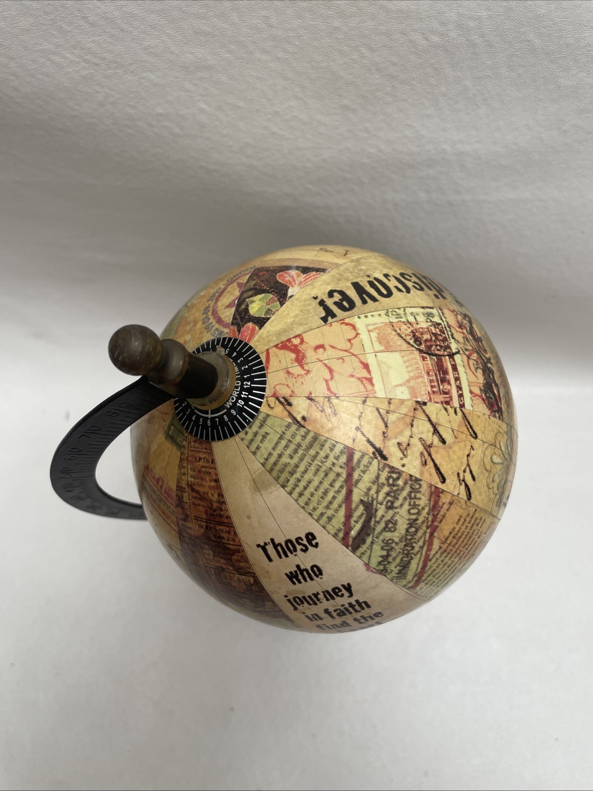 Blessings Unlimited Journey Globe 2012 10.5”