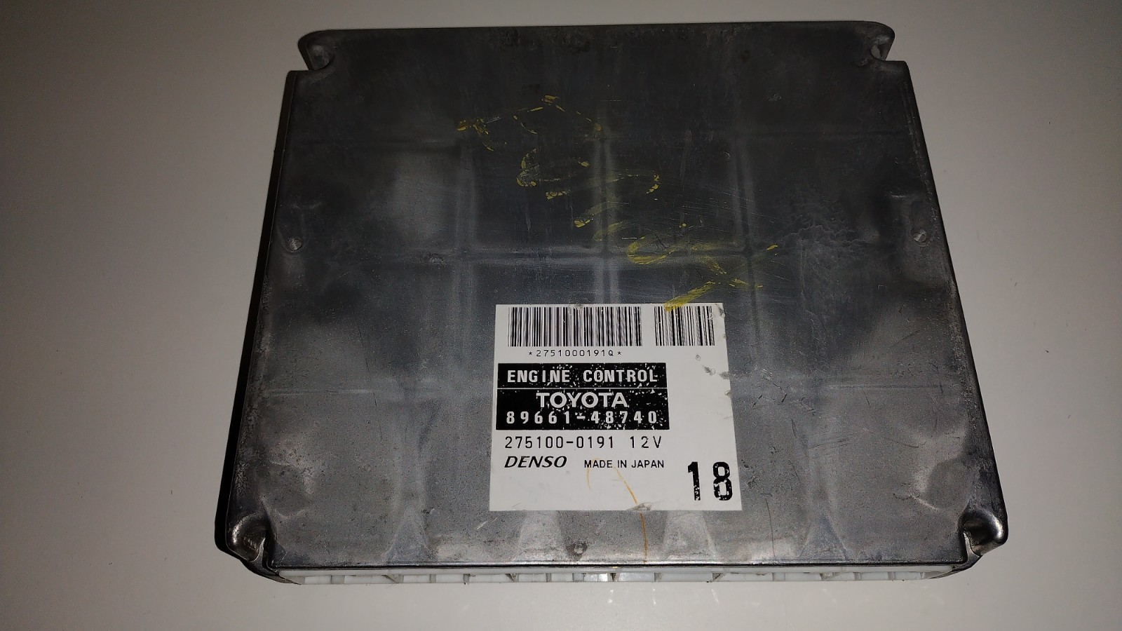 2005 Toyota Highlander 2.4L 2WD ECM/ECU computer module 89661-48740