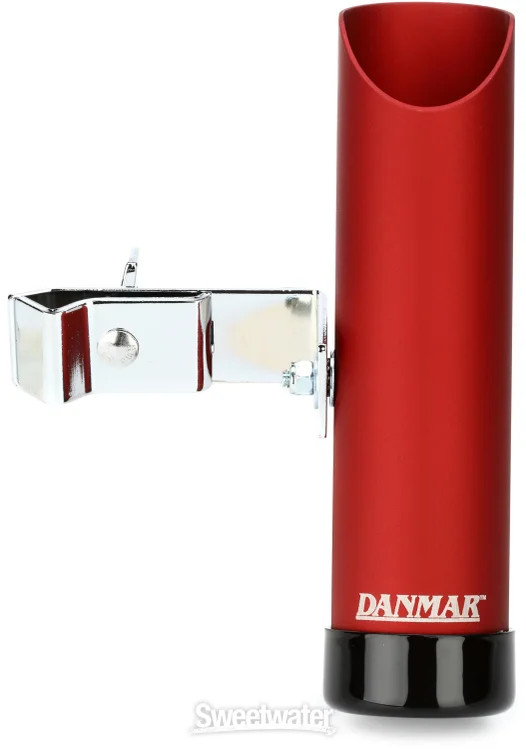 Danmar Anodized Aluminum Stick Holder - Red