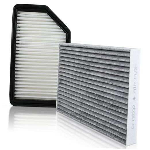 CA11206 CAF1921 Engine and Cabin Air Filter Combo Set Compatible with