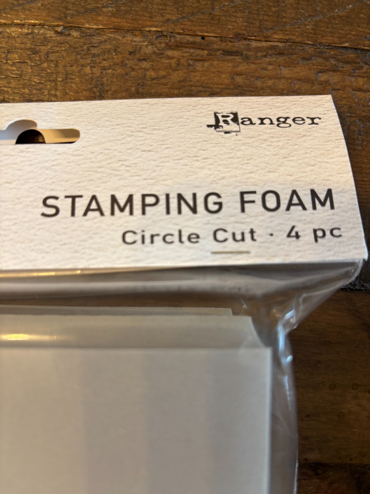 Simon Hurley create. Stamping Foam Shapes-Circle Cut - 4 pack