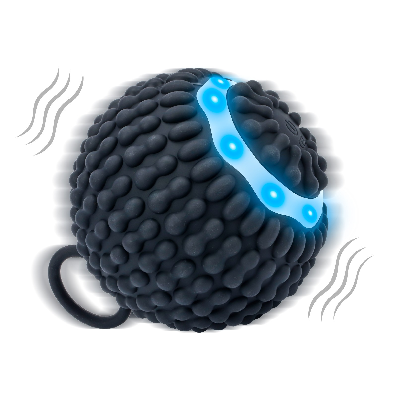 4 Speed Vibrating Massage Ball Rechargeable Therapy Ball Hand Tremor