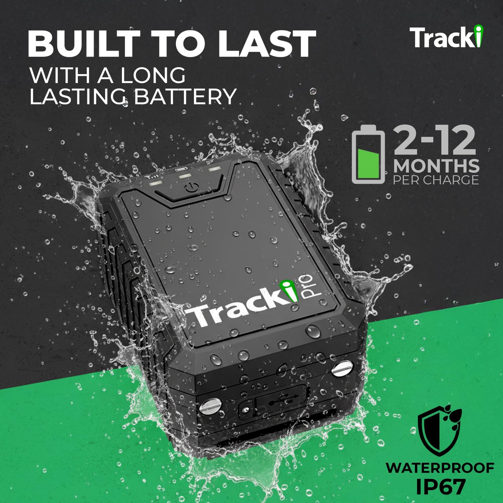 Tracki Pro GPS Tracker for Vehicles – (Subscription Required)