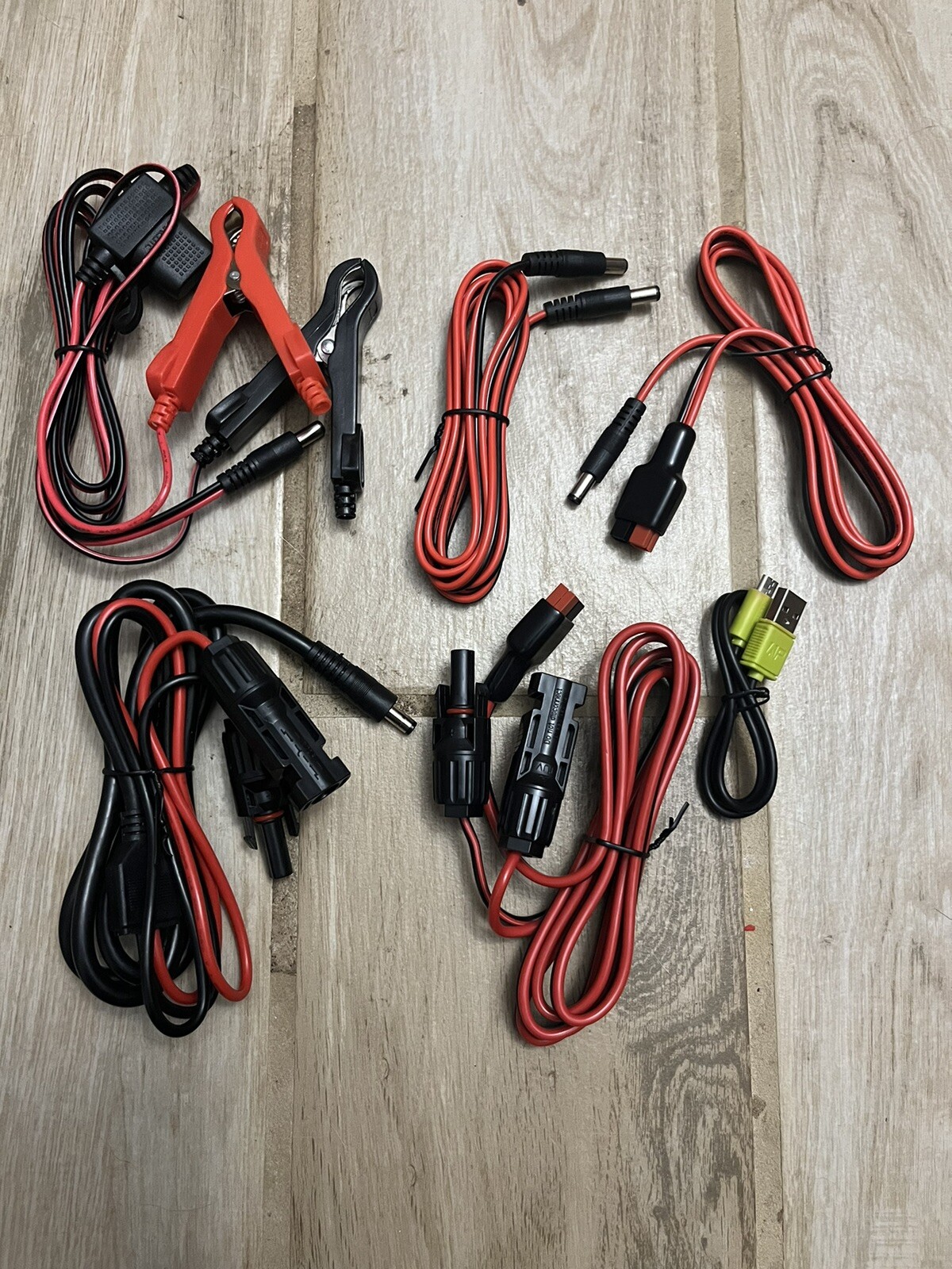6pc Solar Panel Extension Test Kit W/ Fuse
