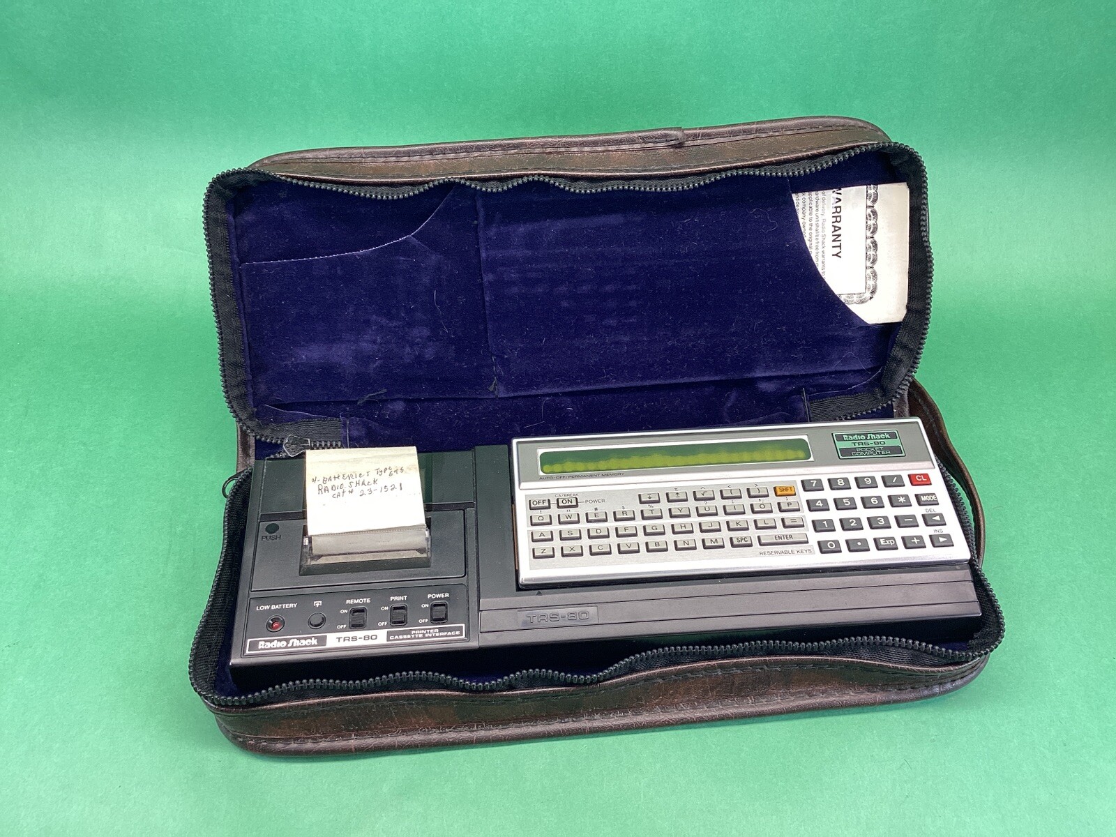 Radio Shack TRS-80 Printer/Cassette Interface UNTESTED