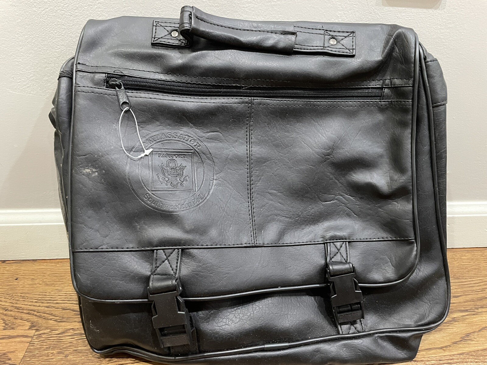 Southwestern Bell Faux Leather Laptop Work Bag w/Shoulder Strap NL