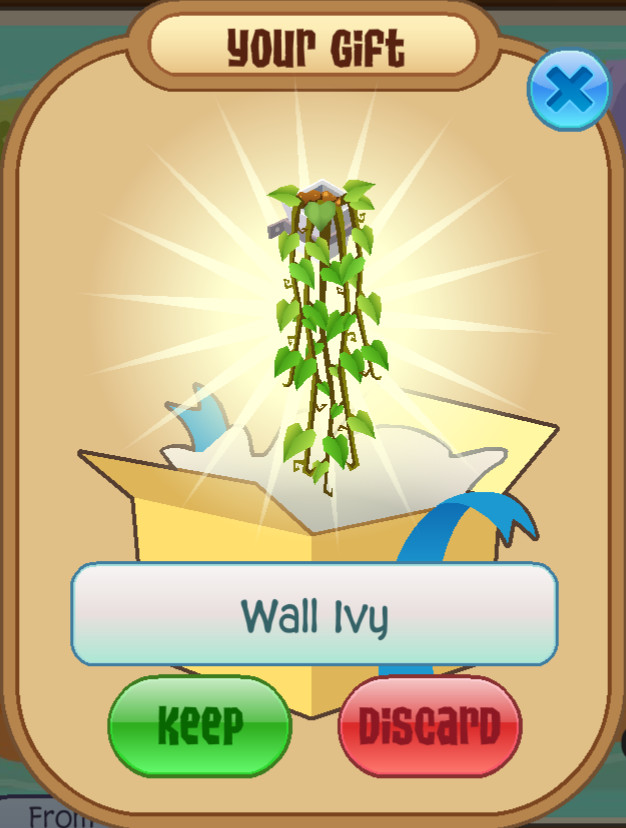 Animal Jam Classic (AJC) | White Wall Ivy (READ DESCRIPTION)