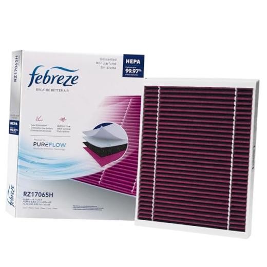 Odor Control Cabin Air Filter by PUREFLOW RZ17065H Fits 2016-2023 HEPA