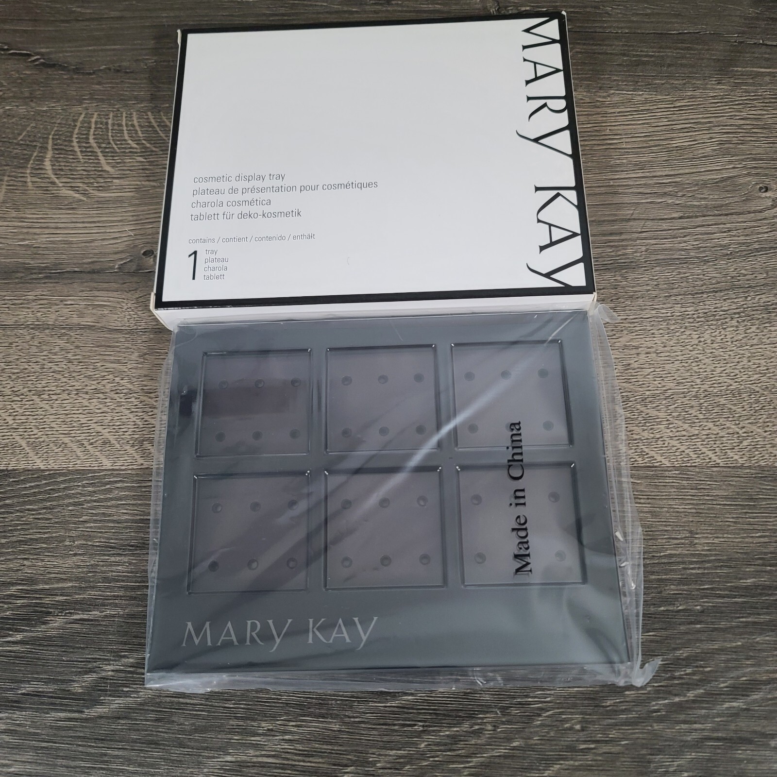 Mary Kay Cosmetic Display Tray Magnetic Palette Clear Cover