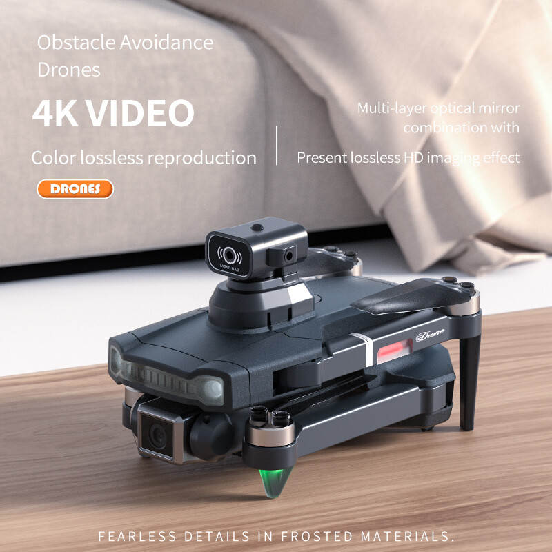 RC Drone 4k HD Camera WIFI FPV Drone Dual Camera Foldable Quadcopter Brushless