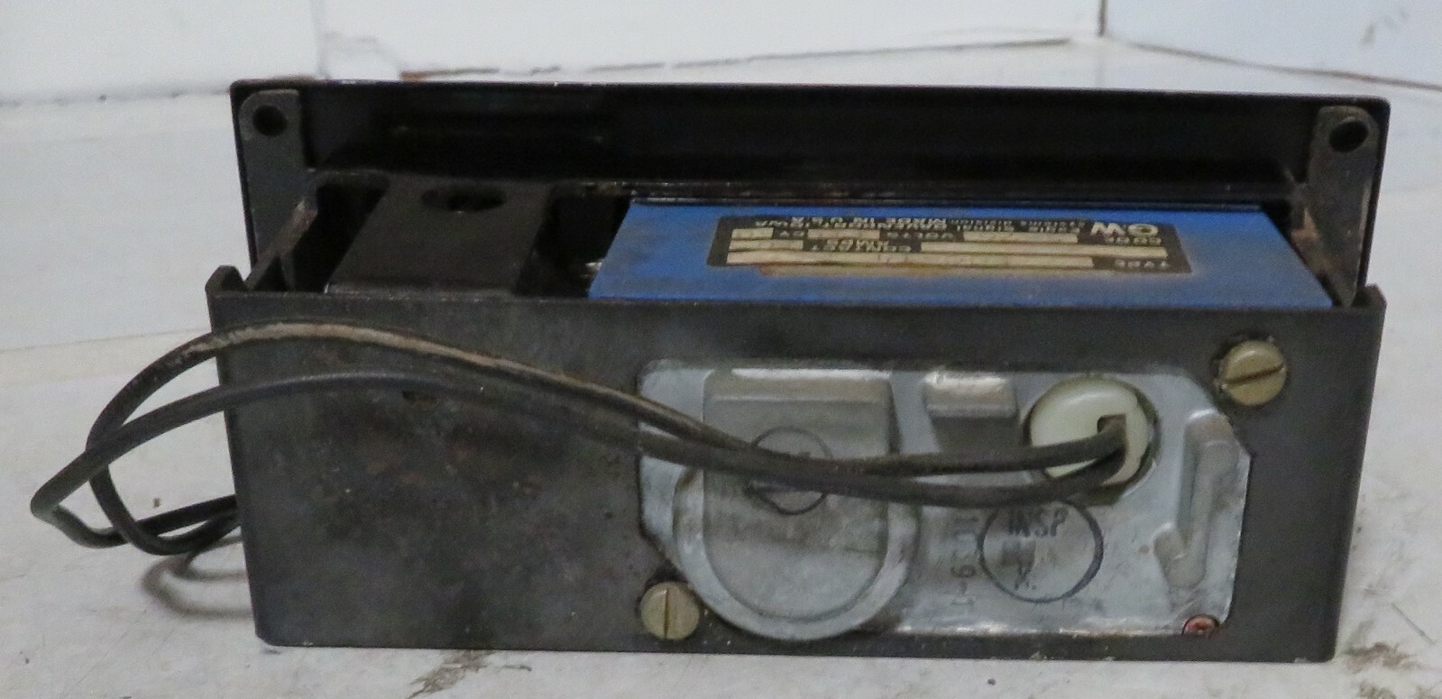 GW Eagle Signal PCC-14 110 Volt Control Counter w/ Key Used Briefly 5-76 10Amp