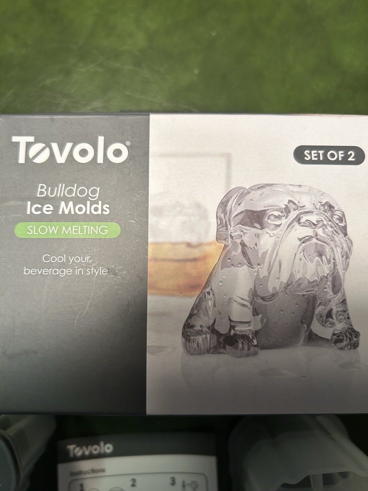 Tovolo 3D Bulldog Ice Molds Set Of 2