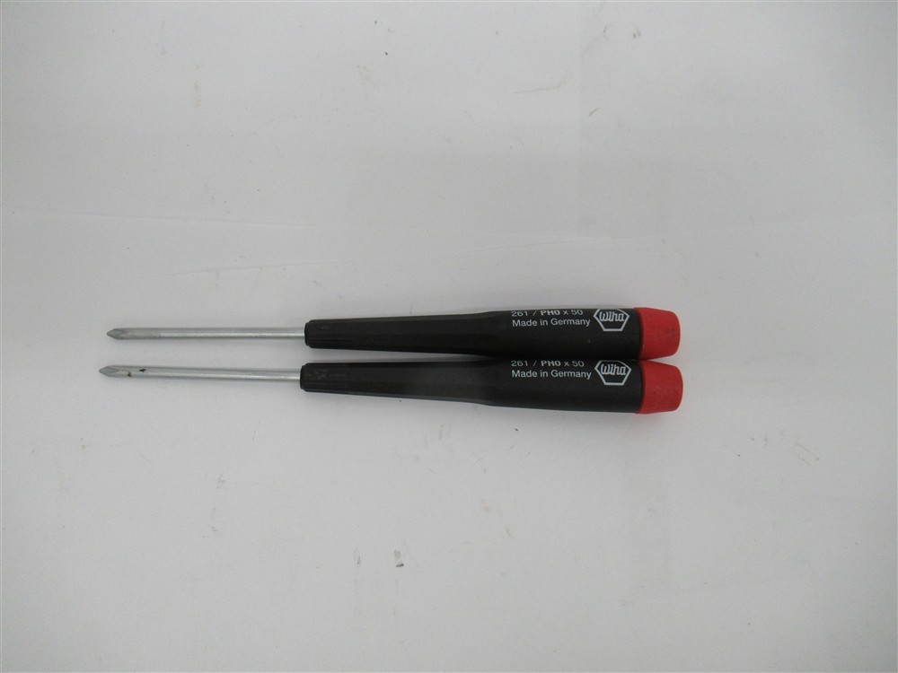 Wiha 261 , Precision Phillips Screwdriver #0 x 50mm (PK 2)