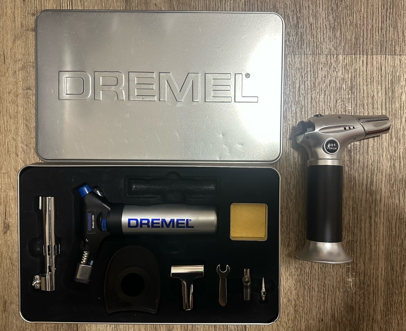 Dremel VersaFlame Multi Function Butane Torch 2200 with Bonus Torch