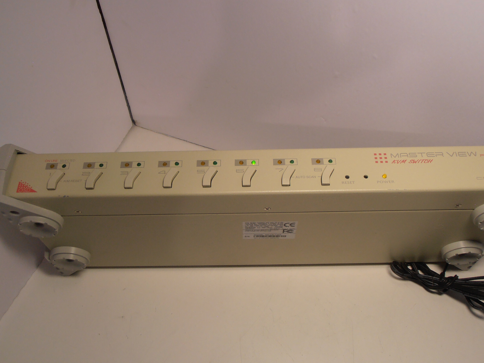 Master View max (CS138A) 8-Ports External KVM Plus switch 