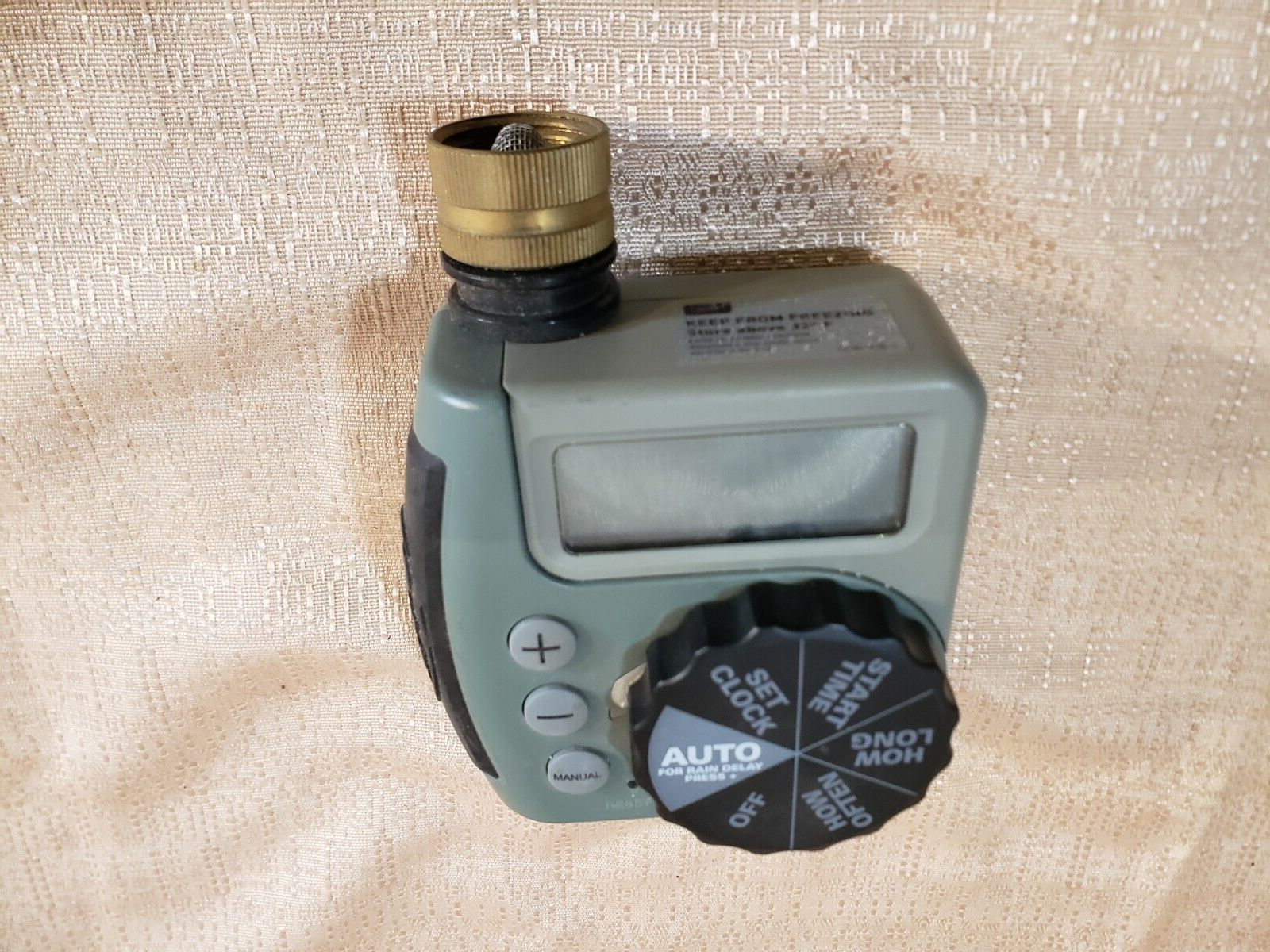Used ORBIT 1-Port 62056 Digital Hose Faucet Timer Programmable with Display