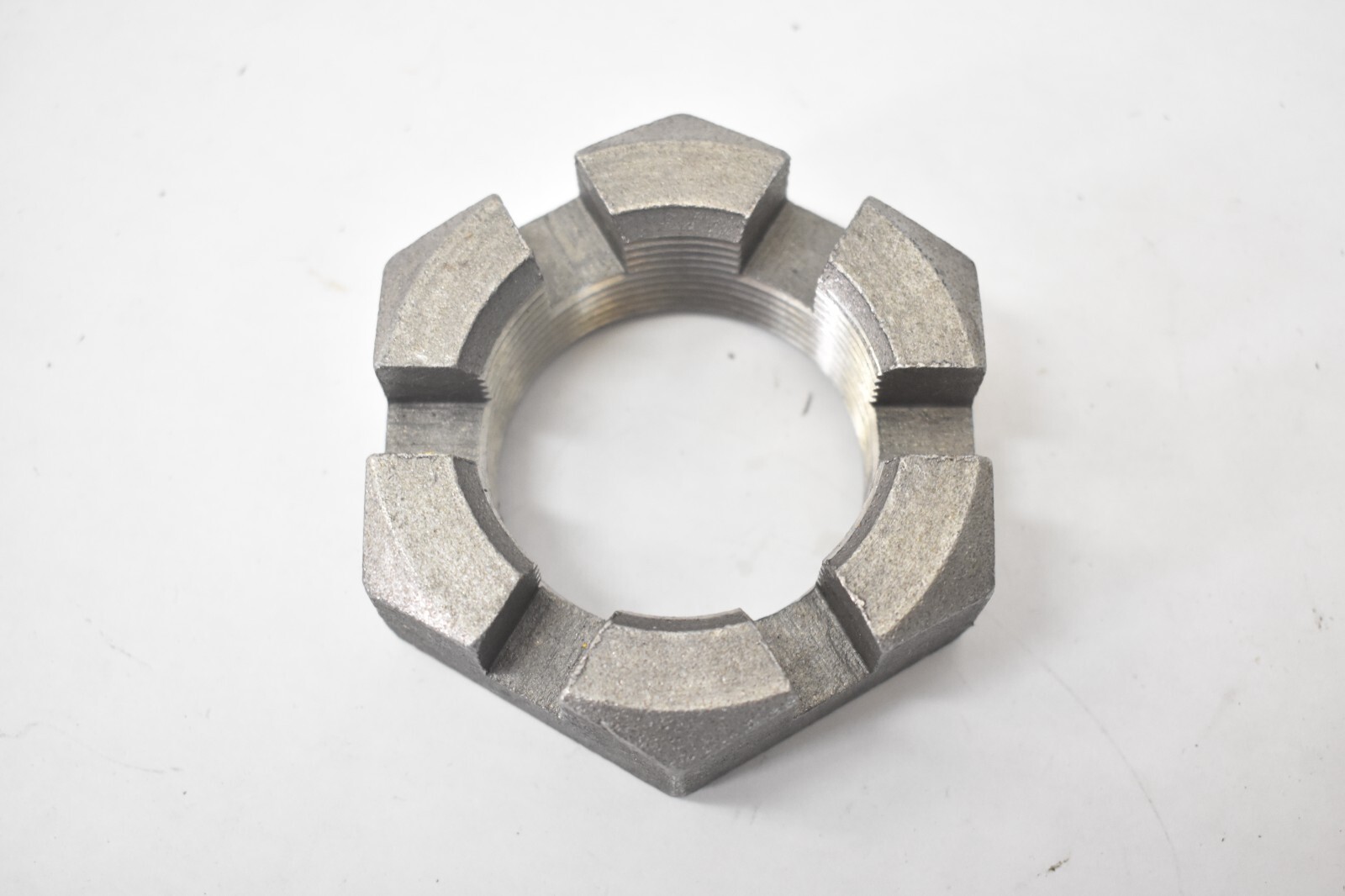 Castle Slotted Nut Jam Thin Cotter Pin Locking 1.25"-12 Fine Thread Tool