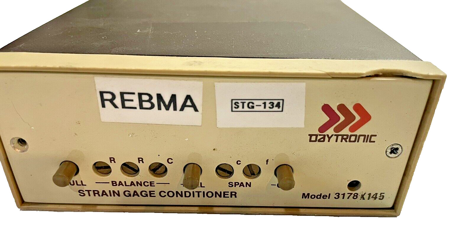 DAYTRONIC STRAIN GAGE CONDITIONER MODEL 3178K145
