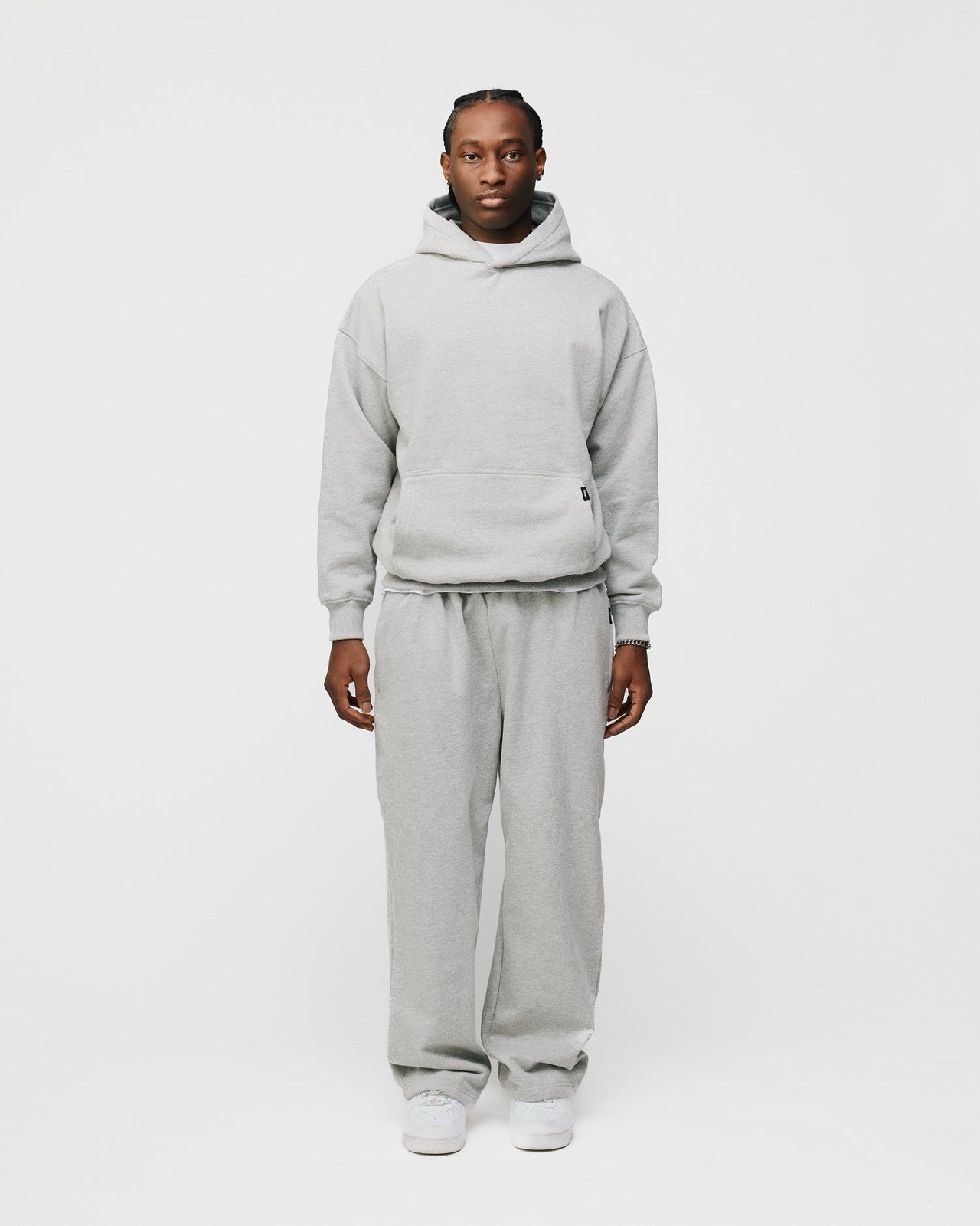 HOURS Baggy Sweatpants in Grey - Size XL