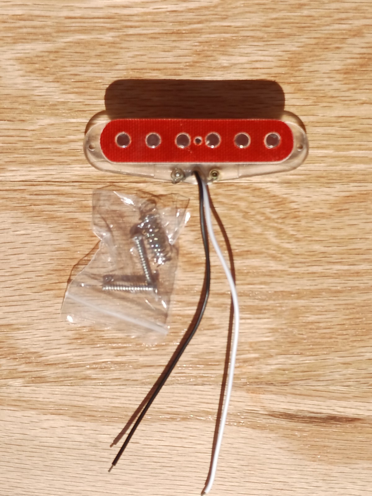 EVH Frankenstrat / Frankenstein Phenolic Top on a Single Coil Pickup