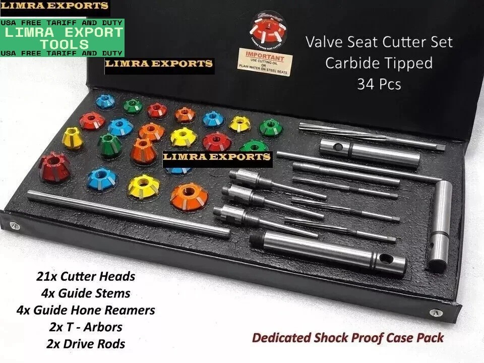 TOYOTA,KIA,MITSUBISHI,CITROEN,NISAN,HYUNDAI, VALVE SEAT RESTORATION KIT CARBIDE