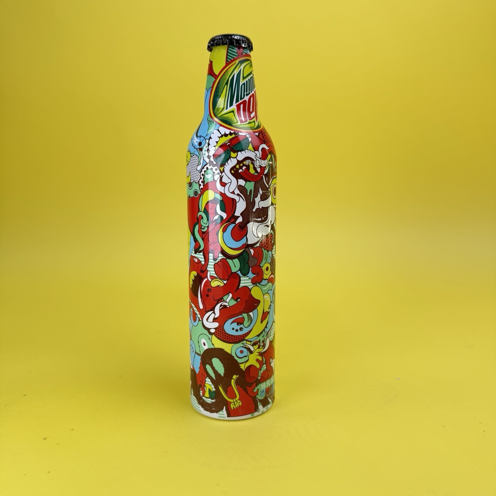 Unopened Mountain Dew Green Label Art Just Like Snowflakes OBO