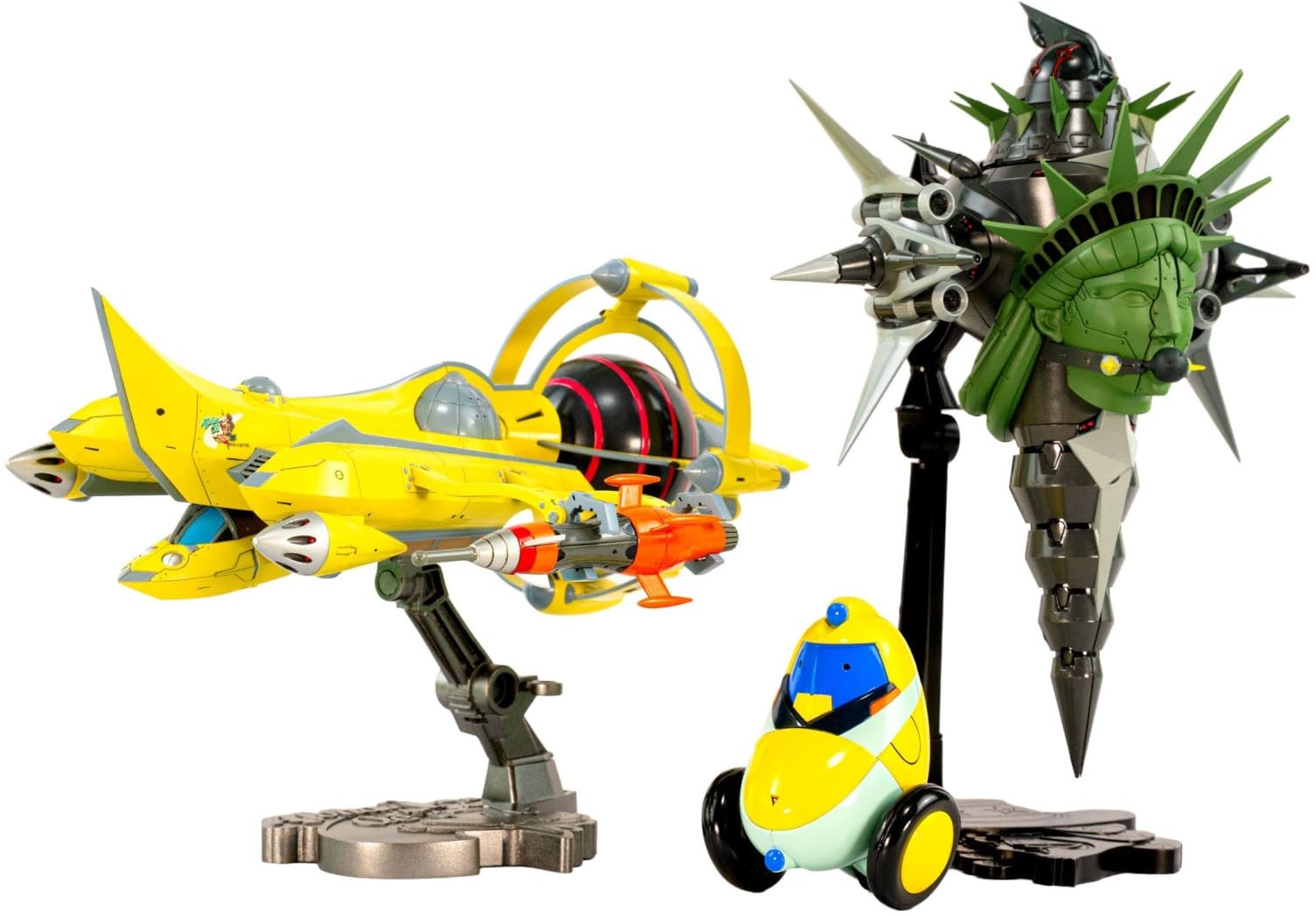 Space Dandy Mechanic Selection 3-Unit Set Non-Scale Plastic Model Kit BP030 Bell